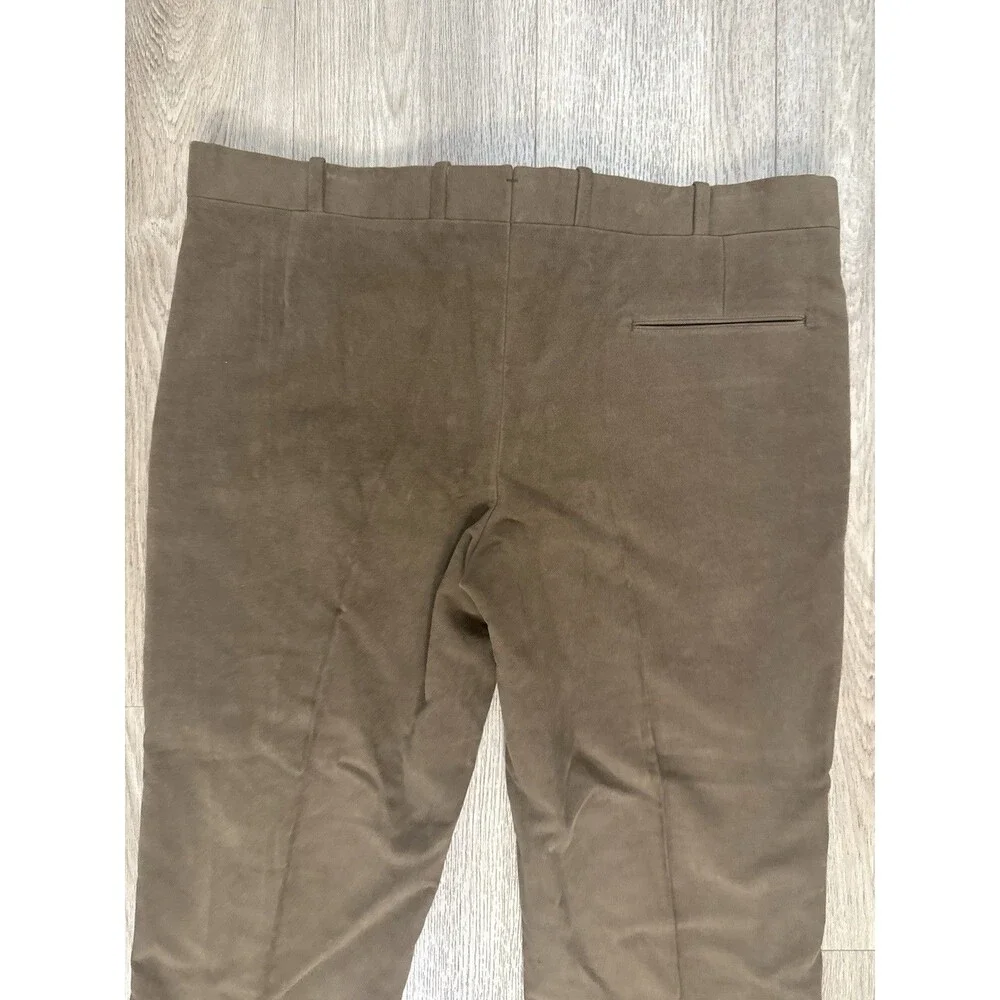 Raymond Partito Philadelphia Two Piece Custom Suit 2019 ~52R Suede Pants 42x28